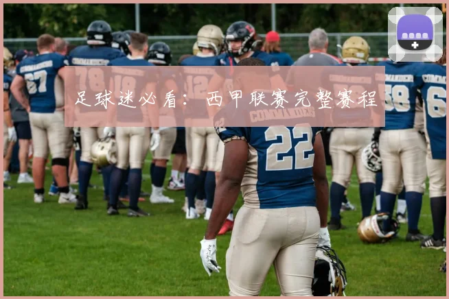 足球迷必看：西甲联赛完整赛程